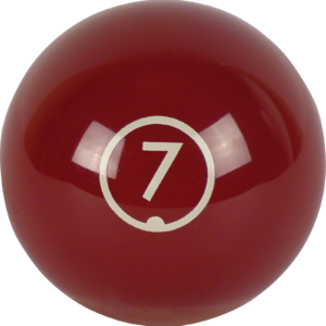 RBCONT_07 Aramith Continental Replacement Ball – #7 | Golden Break Billiards